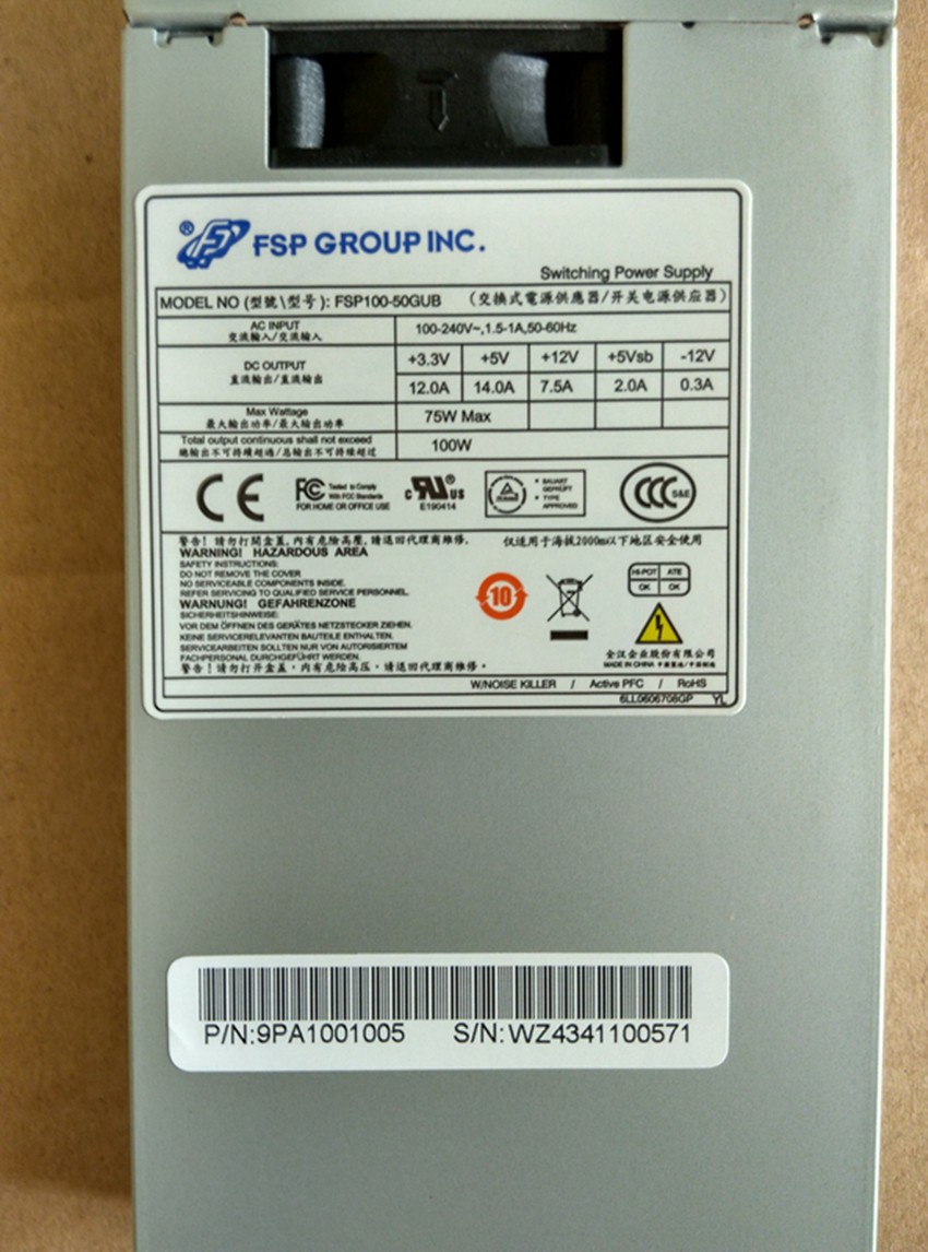 FSP FSP100-50GUB 100W IPC Server Power Supply 