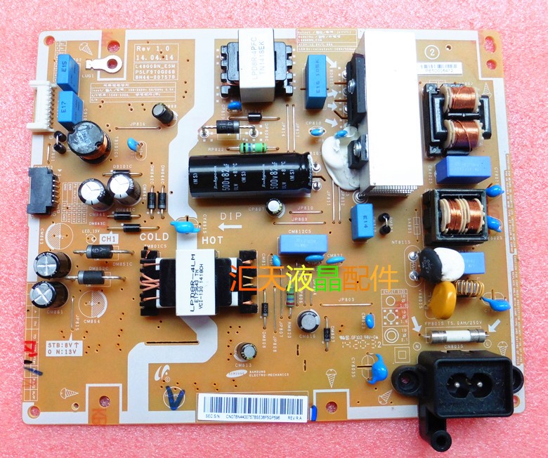 Samsung BN44-00757B BN44-00757A PSLF970G06B L48G0BN_ESM Power Supply Board