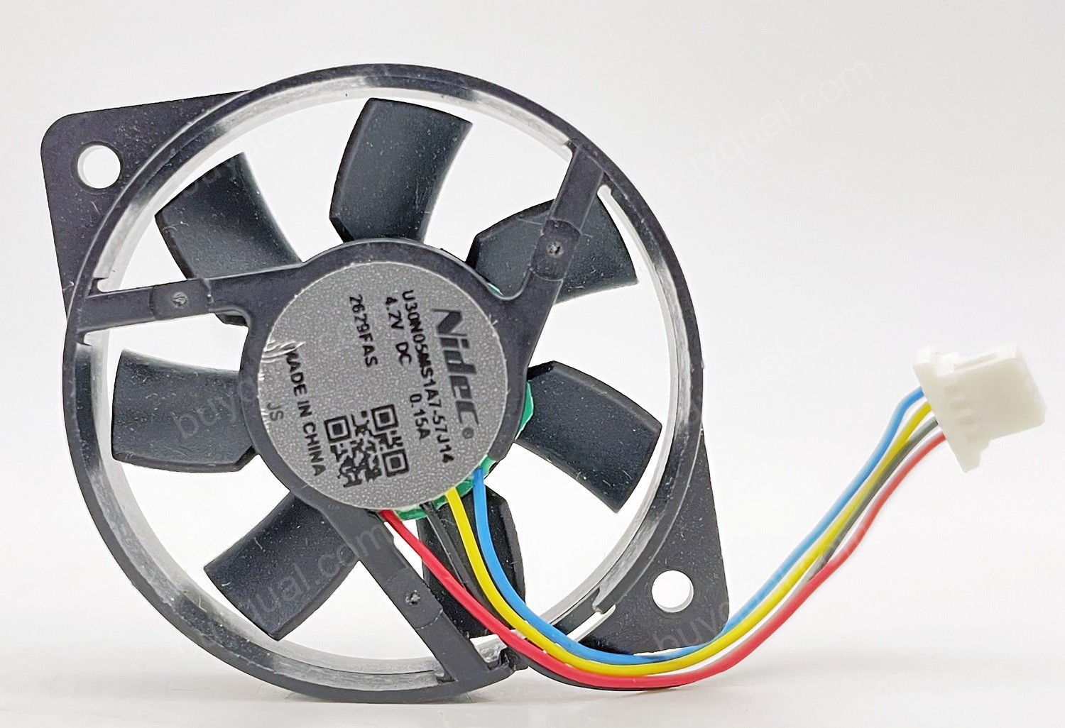 NIDEC U30N05MS1A7-57J14 4.2V 0.15A 4wires Cooling Fan