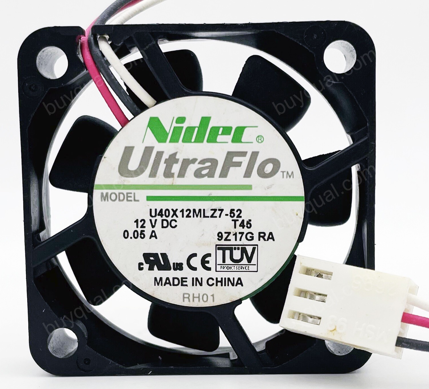 NIDEC U40Z12MLZ7-51 12V 0.05A 2wires Cooling Fan