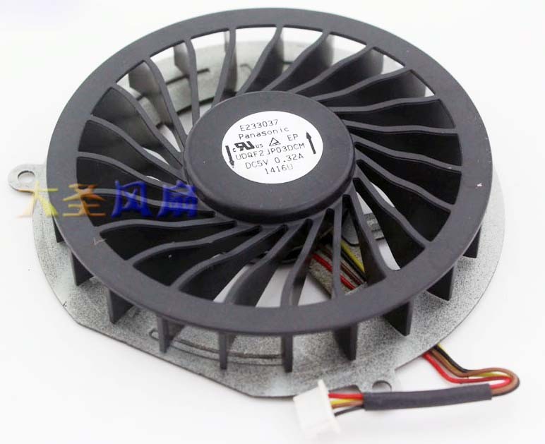 Panasonic UDQF2JP03DCM 5V 0.32A 4wires Cooling Fan