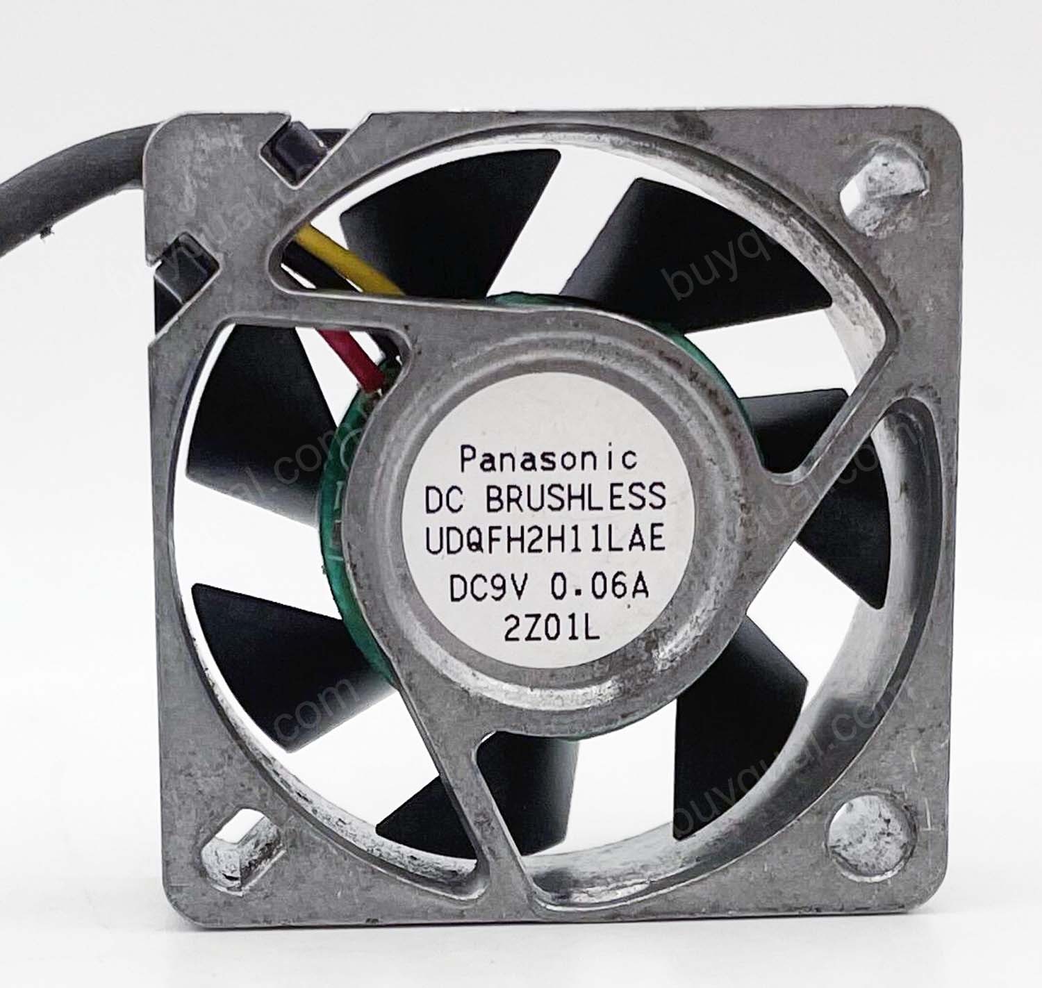 Panasonic UDQFH2H11LAE 9V 0.06A 3 wires Cooling Fan