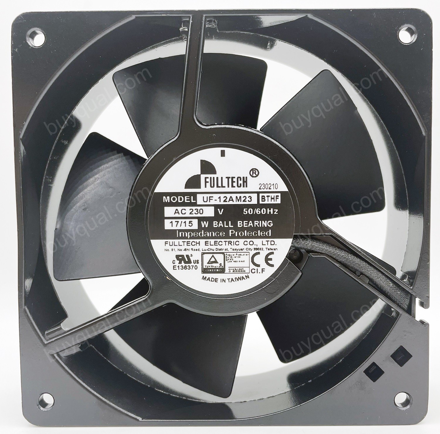 FULLTECH UF-12AM23 BWHF BTHF BTHH 230V 17/15W Cooling Fan