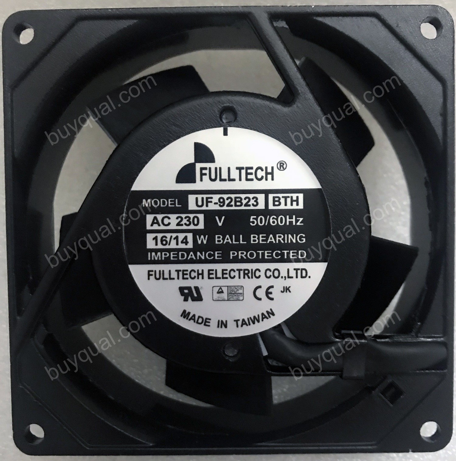 FULLTECH UF-92B23 BTH BWH UF-92B23BTH UF-92B23BWH 230V 16/14W 2wires Cooling Fan