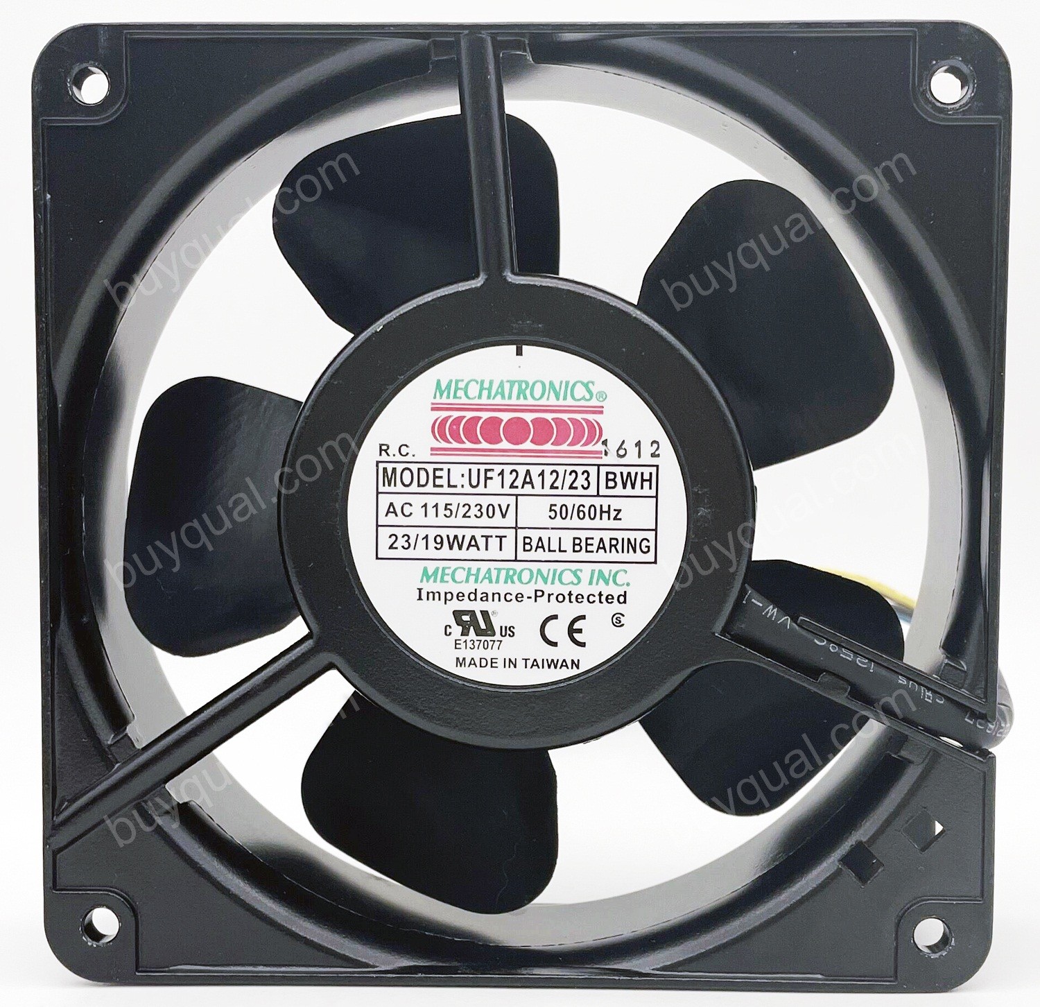 MECHATRONICS UF12A12/23 115/230V 23/19W 4wires Cooling Fan 