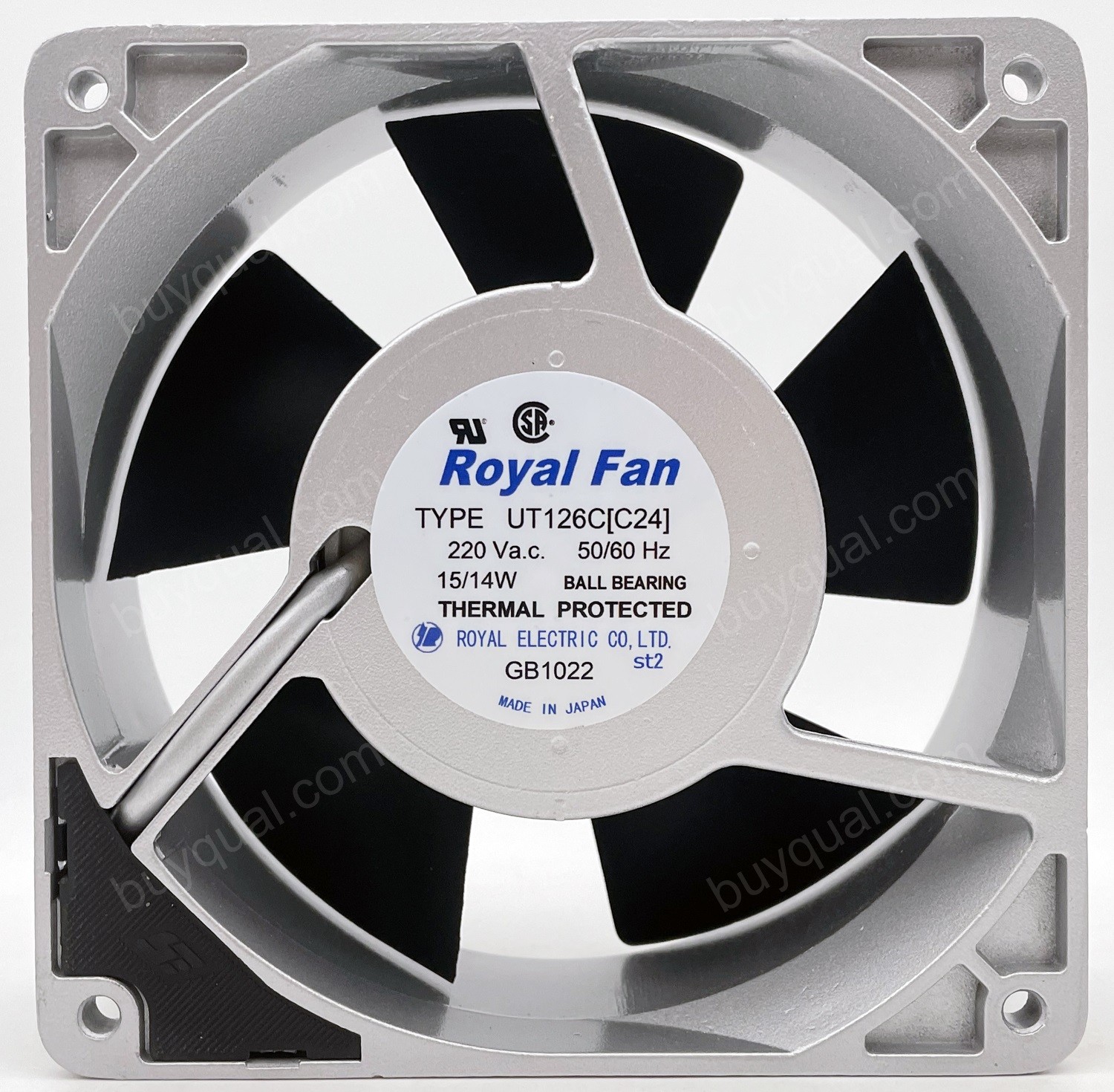 ROYAL UT126C[C24] 220V 15/14W Cooling Fan