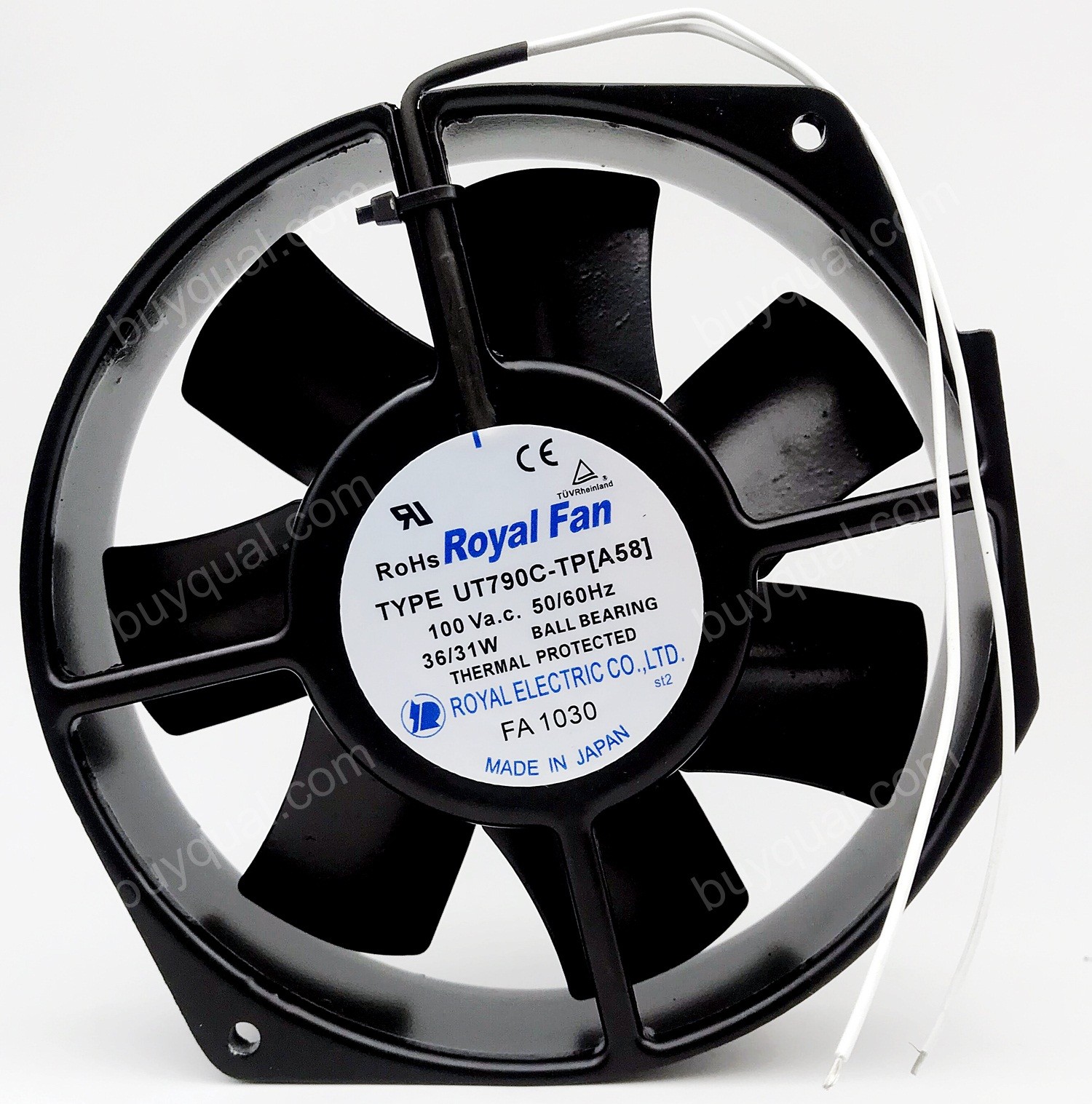 ROYAL TYPE UT790C-TP[A58] 100V 36/31W 2 wires Cooling Fan