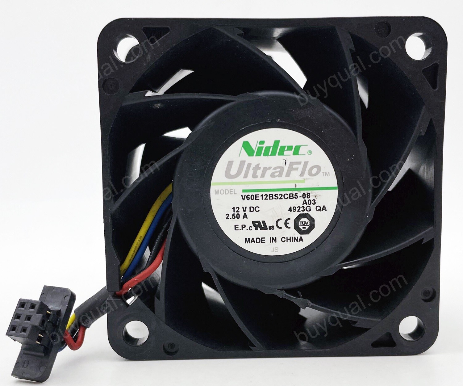 NIDEC V60E12BS2CB5-08 V60E12BS2CB5-08T06 12V 2.50A 4wires Cooling Fan - Picture need