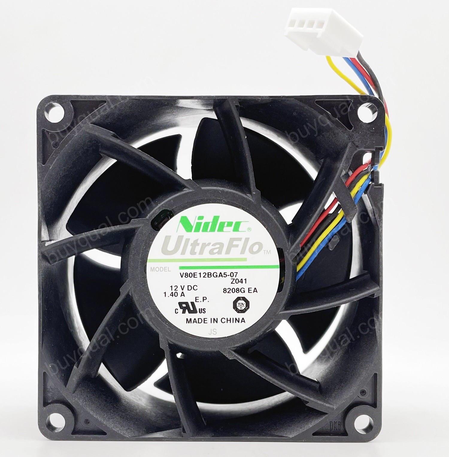 Nidec V80E12BGA5-07 12V 1.4A 4wires Cooling Fan 