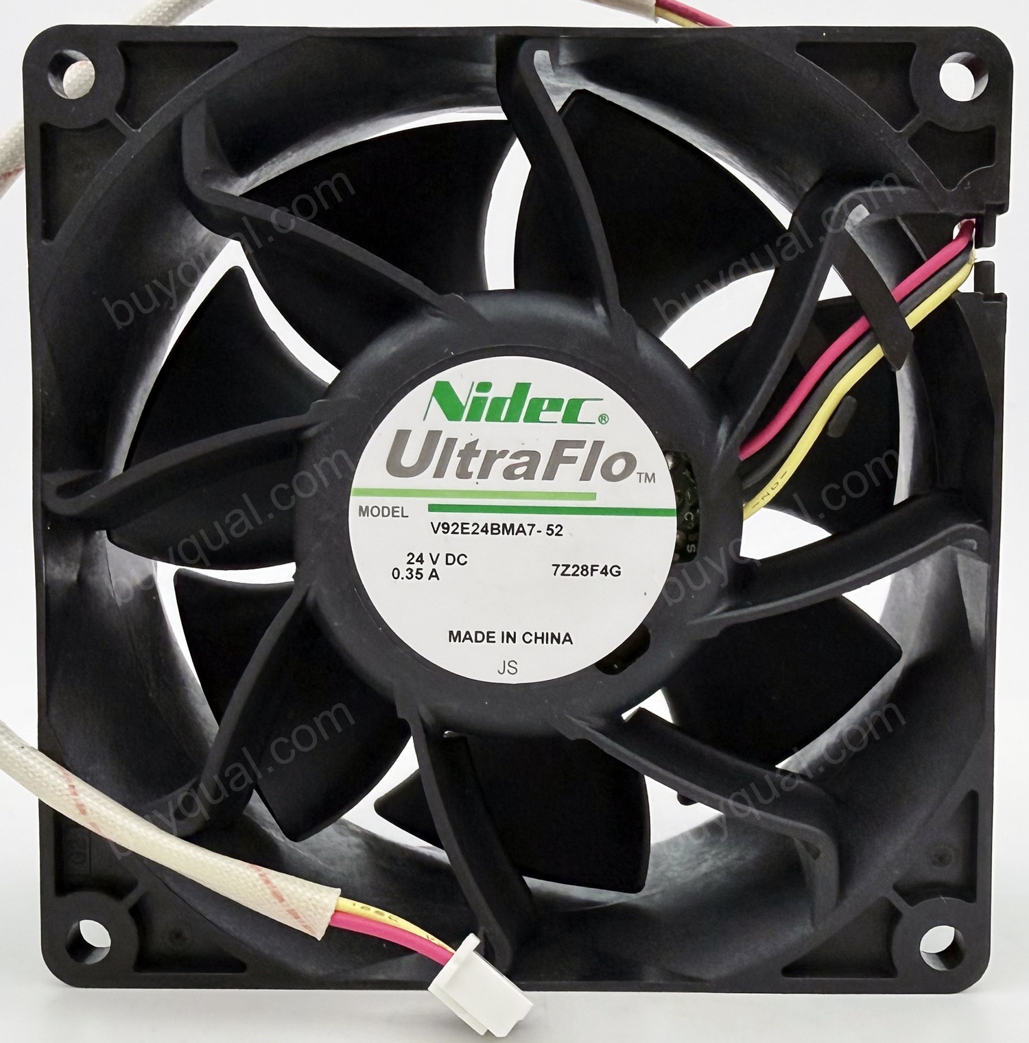 NIDEC V92E24BMA7-52 24V 0.35A 3wires Cooling Fan
