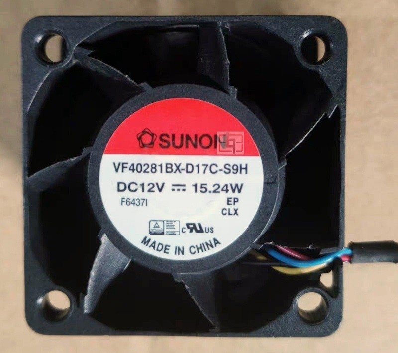 SUNON VF40281BX-D17C-S9H 12V 15.24W 4wires Cooling Fan