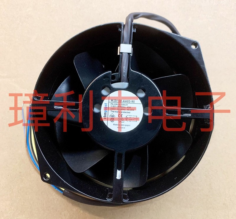 Ebmpapst W2S130-AA30-90 115/230V 45/39W 6wires Cooling Fan