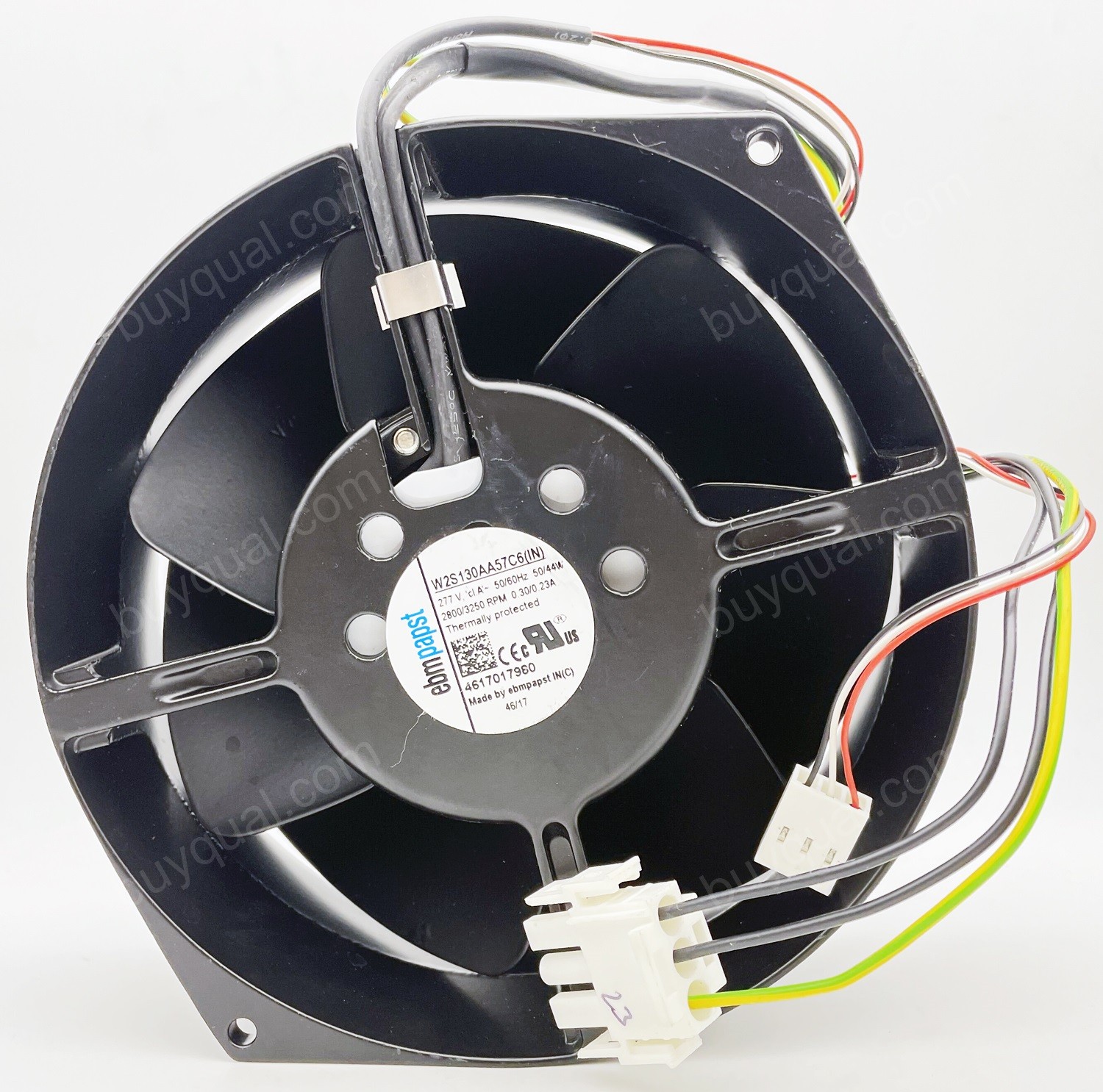 Ebmpapst W2S130AA57C6(IN) W2S130-AA57-C6 277V 0.30/0.23A 50/44W 6wires Cooling Fan