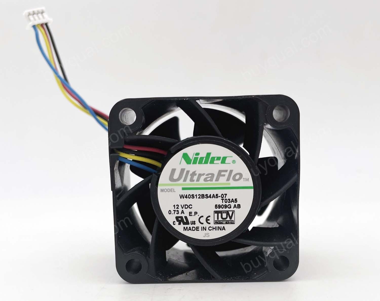 Nidec W40S12BS4A5-07 12V 0.73A 4wires Cooling Fan