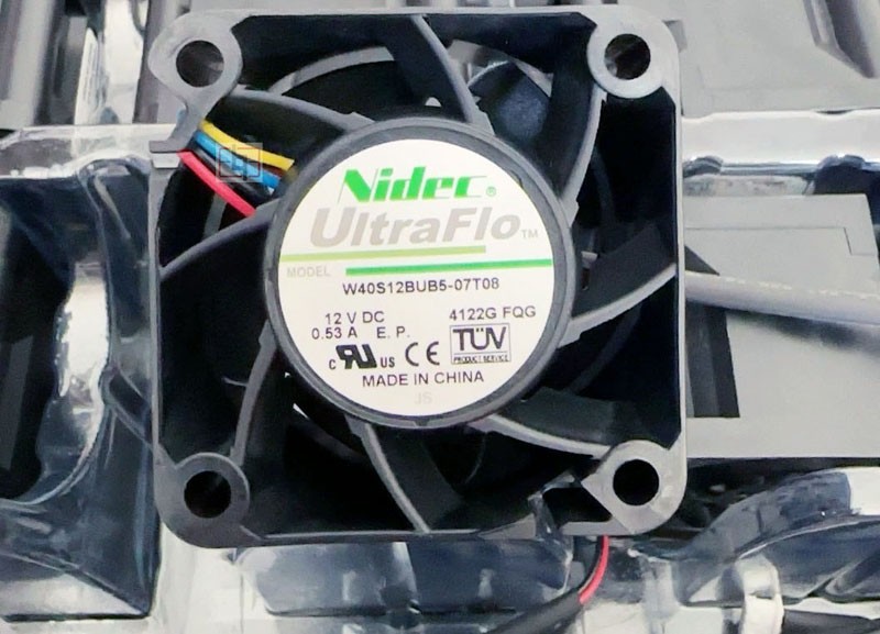 NIDEC W40S12BUB5-07T08 12V 0.53A 4wires Cooling Fan