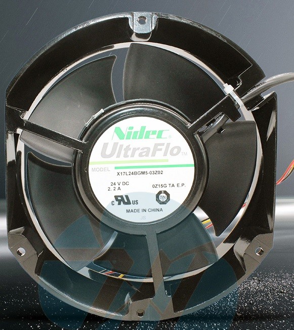 NIDEC X17L24BGM5-03Z02 24V 2.2A 3wires Cooling Fan
