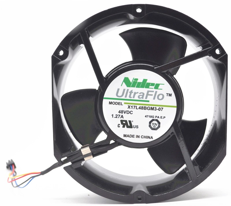 NIDEC X17L48BGM3-07 48V 1.27A 4 wires Cooling Fan