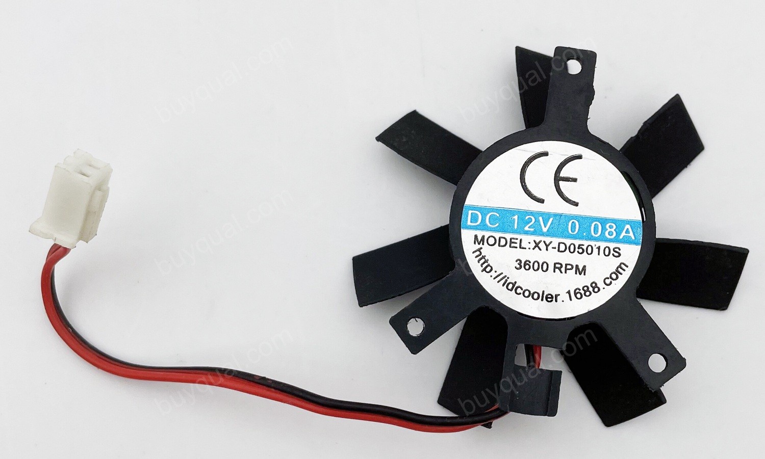 XBLY XY-D05010S 12V 0.08A 2wires Cooling Fan
