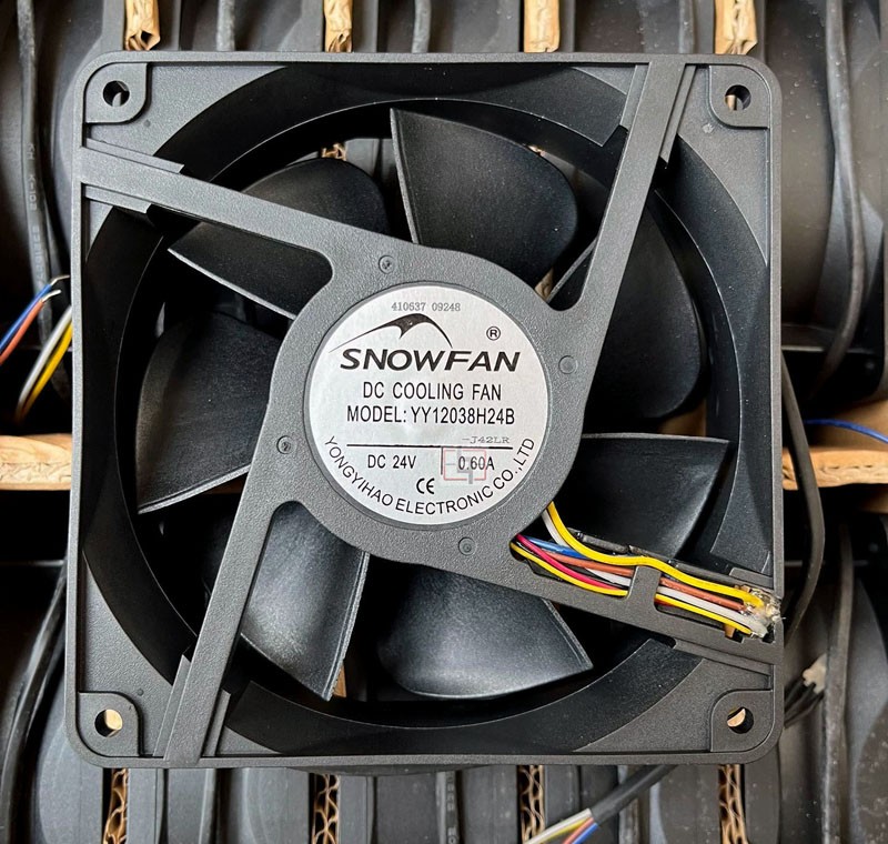 SNOWFAN YY12038H24B 24V 0.40A 2wires Cooling Fan 