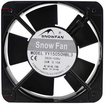 SNOWFAN YY15050HBL3 380V 0.15A 36W Cooling Fan 
