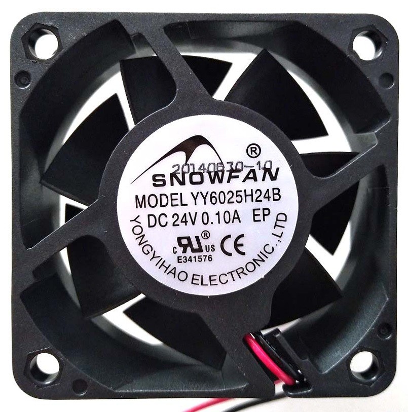 SNOWFAN YY6025H24B 24V 0.12A 0.19A 0.25A 0.4A 2wires 4wires Cooling Fan - Picture need