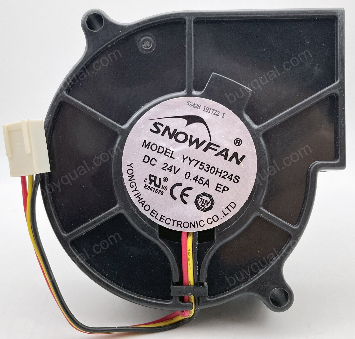 SNOWFAN YY7530H24S 24V 0.45A 3wires Cooling Fan