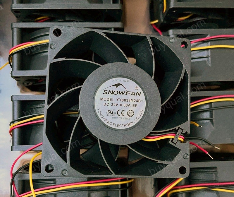 SNOWFAN YY8038M24B 24V 0.50A 2wires Cooling Fan