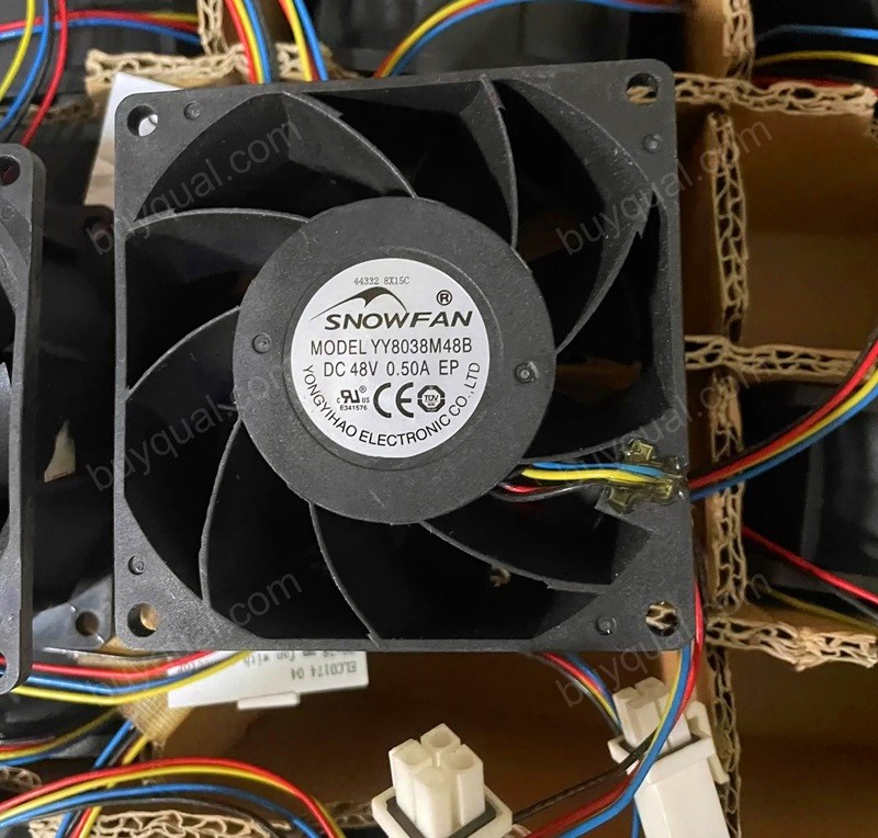 SNOWFAN YY8038M48B 48V 0.5A 4wires Cooling Fan 