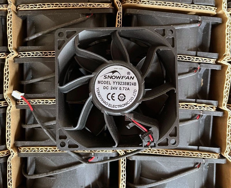 SNOWFAN YY9238M24B 24V 0.30A 2wires Cooling Fan 