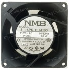 NMB 3115PS-12T-B30 115V AC 50/60Hz 9/7W Motor Cooling Fan