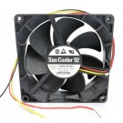 Sanyo 9A0912H401 9A0912H4011 12V 0.21A 3wires Cooling Fan - New
