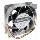 Sanyo 9GV1424P1G001 24V 2.3A 3wires Cooling Fan