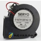 SERVO E1027H12B7AZ-12 12V 0.55A 2wires Cooling Fan