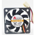 Y.S.TECH FD125010HB 12V 0.14A 3wires Cooling Fan