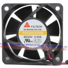 Y.S.TECH FD246025HB 24V 0.09A 2wires Cooling Fan