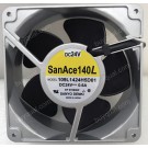 Sanyo 109L1424H5D01 24V 0.6A 14.4W 3wires Cooling Fan