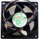 Magic MGT8012UR-W25 12V 0.66A 4wires Cooling Fan
