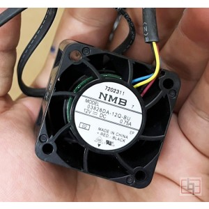 NMB 03828DA-12Q-BU 12V 0.75A  4wires Cooling Fan