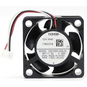 NMB 04015SS-24N-AL 24V 0.08A 3wires Cooling Fan 