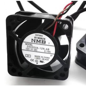 NMB 04020VA-12N-AB 12V 0.14A 3wires Cooling Fan