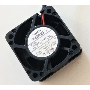 NMB 04020VA-12P-AA 12V 0.17A 2wires Cooling Fan 