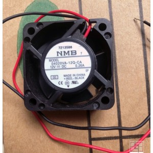 NMB 04020VA-12Q-CA 04020VA-12Q-CA-00 12V 0.26A 2wires Cooling Fan 