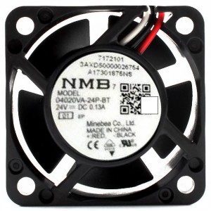 NMB 04020VA-24P-BT 24V 0.13A  3wires Cooling Fan