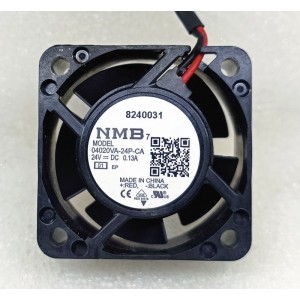 NMB 04020VA-24P-CA 24V 0.13A 2wires Cooling Fan 