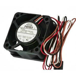 NMB 04020VA-24Q-AU 24V 0.15A 4wires Cooling Fan