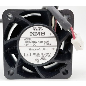 NMB 04028DA-12R-AUF 12V 0.52A 4wires Cooling Fan - Original new