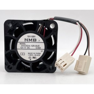 NMB 04028DA-12R-BUE 12V 0.55A 4wires Cooling Fan