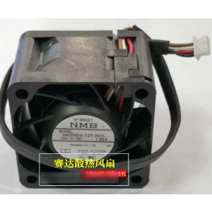 NMB 04028DA-12T-AKH 12V 1.95A 4wires Cooling Fan