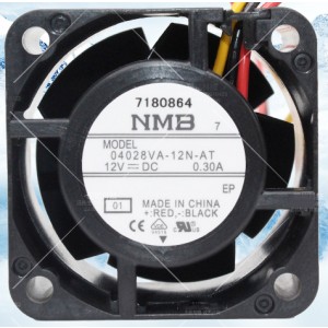 NMB 04028VA-12N-AT 12V 0.30A 3wires Cooling Fan 
