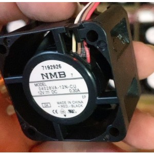 NMB 04028VA-12N-CU 12V 0.30A 4wires Cooling Fan - Picture need